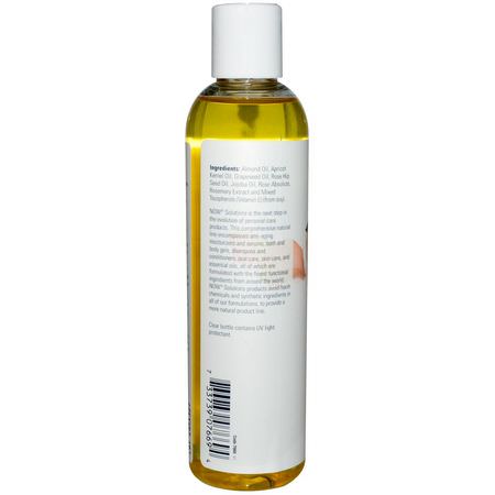 Massageolja, Massageoljor, Kropp, Bad: Now Foods, Solutions, Tranquil Rose Massage Oil, 8 fl oz (237 ml)