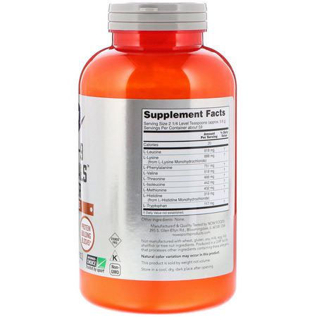 Aminosyror, Kosttillskott: Now Foods, Sports, Amino-9 Essentials Powder, 11.64 oz (330 g)
