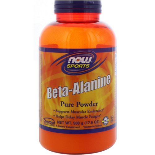 Now Foods, Sports, Beta-Alanine, Pure Powder, 17.6 oz (500 g) Review