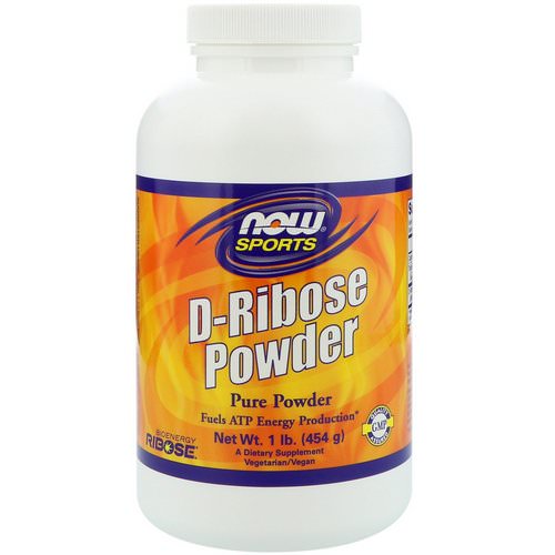 Now Foods, Sports, D-Ribose Powder, 1 lb (454 g) Review