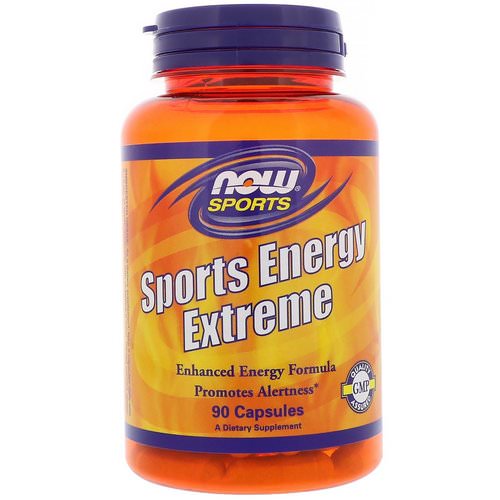 Now Foods, Sports Energy Extreme, 90 Capsules Review