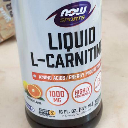 Now Foods L-Carnitine - L-Karnitin, Aminosyror, Kosttillskott