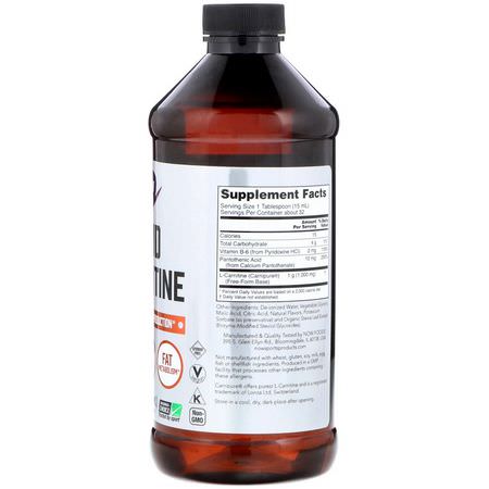 L-Karnitin, Aminosyror, Kosttillskott: Now Foods, Sports L-Carnitine Liquid, Tropical Punch Flavor, 1,000 mg, 16 fl oz (473 ml)