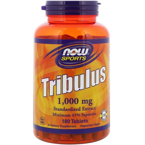 Now Foods, Sports, Tribulus, 1,000 mg, 180 Tablets Review