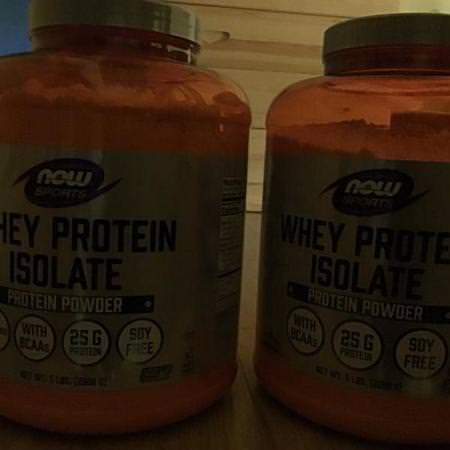 Now Foods Whey Protein Isolate - Vassleprotein, Idrottsnäring