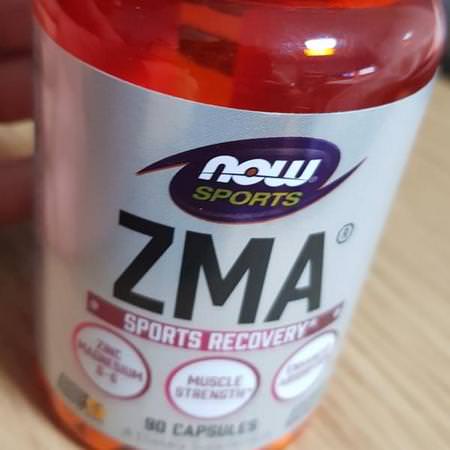 Now Foods ZMA - Zma, Återhämtning Efter Träning, Sportnäring