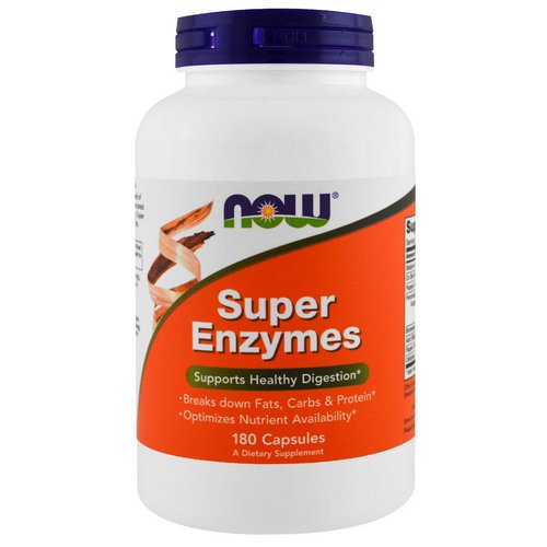 Now Foods, Super Enzymes, 180 Capsules Review