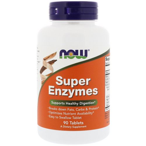 Now Foods, Super Enzymes, 90 Tablets Review