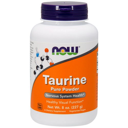 Now Foods, Taurine, Pure Powder, 8 oz (227 g) Review