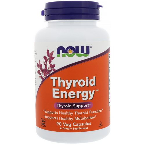 Now Foods, Thyroid Energy, 90 Veg Capsules Review