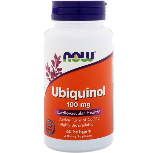 Now Foods, Ubiquinol, 100 mg, 60 Softgels Review
