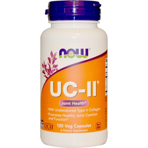 Now Foods, UC-II Joint Health, Undenatured Type II Collagen, 120 Veg Capsules Review