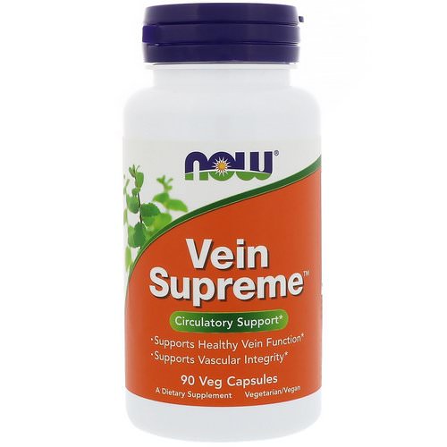 Now Foods, Vein Supreme, 90 Veg Capsules Review