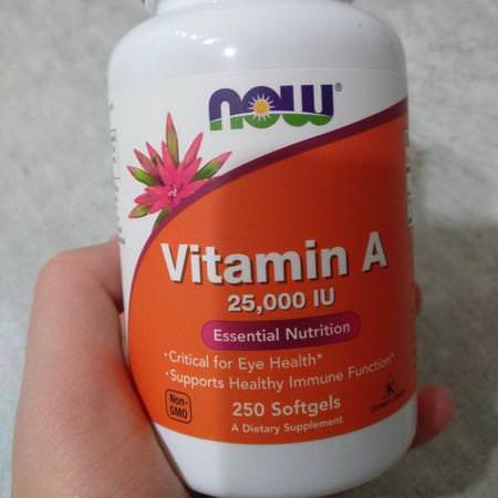 Now Foods Vitamin A - Vitamin A, Vitaminer, Kosttillskott