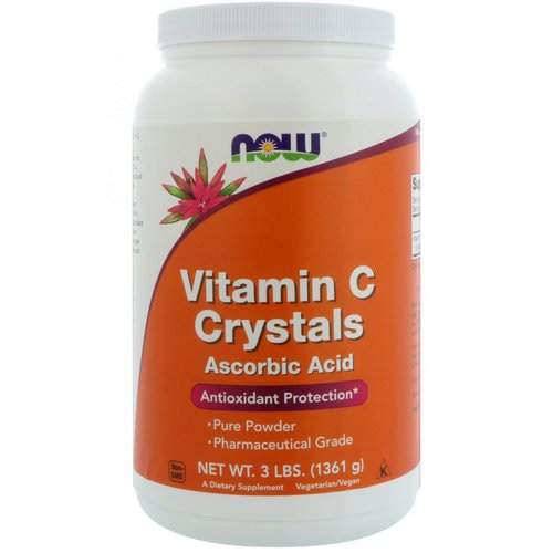 Now Foods, Vitamin C Crystals, 3 lbs (1361 g) Review