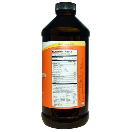 Omega 3-6-9-Kombinationer, Efa, Omegas Epa Dha, Fiskolja: Now Foods, Wheat Germ Oil, 16 fl oz (473 ml)