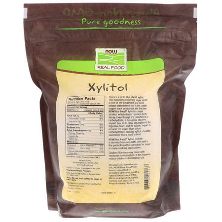 Xylitol, Sötningsmedel, Honung: Now Foods, Xylitol, 2.5 lbs (1134 g)