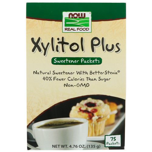 Now Foods, Xylitol Plus, 75 Packets, 4.76 oz (135 g) Review