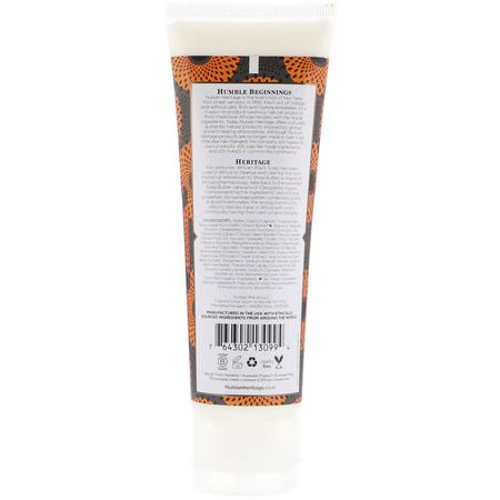 Handkrämkräm, Handvård, Bad: Nubian Heritage, Hand Cream, African Black Soap, 4 fl oz (118 ml)