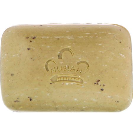 Nubian Heritage Exfoliating Soap - Exfoliating Soap, Bar Soap, Shower, Bath