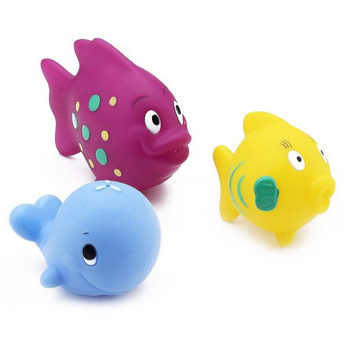 Nuby, Fun Fish Squirters, 6+m, 3 Pack Review