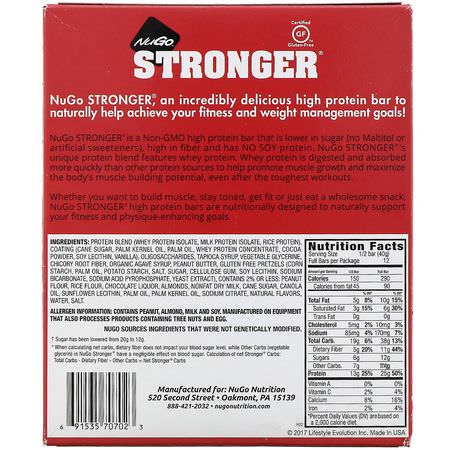 NuGo Nutrition Protein Bars - Proteinbarer, Brownies, Kakor, Sportbarer
