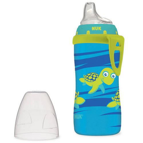 NUK, Turtle Active Cup, 12+ Months, 1 Cup, 10 oz (300 ml) Review