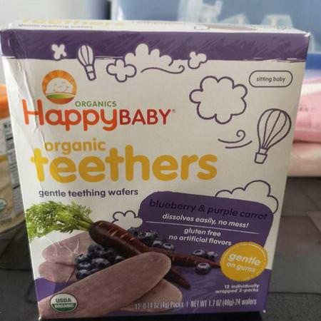 Happy Family Organics Tandskivor, Barnfoder, Barn, Baby