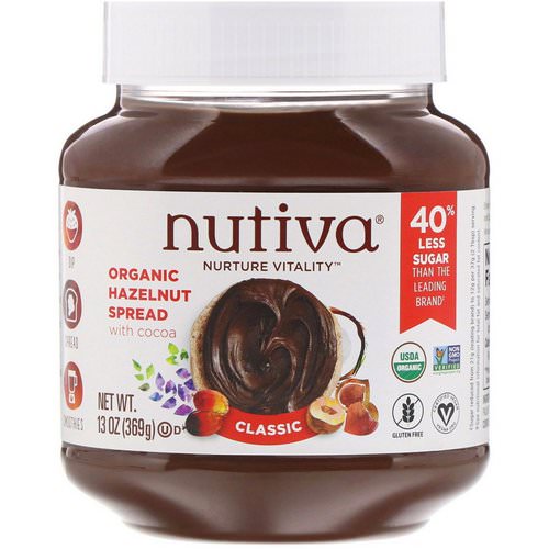 Nutiva, Organic Hazelnut Spread, Classic, 13 oz (369 g) Review