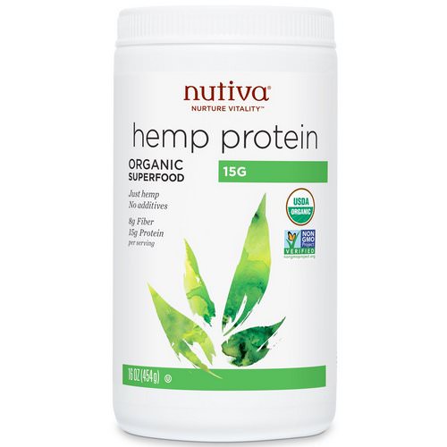 Nutiva, Organic Hemp Protein, 16 oz (454 g) Review