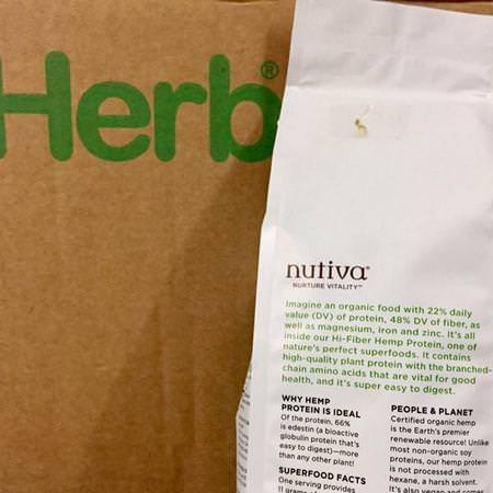 Nutiva Hemp Protein Hemp Seeds - Hampfrön, Nötter, Hampprotein
