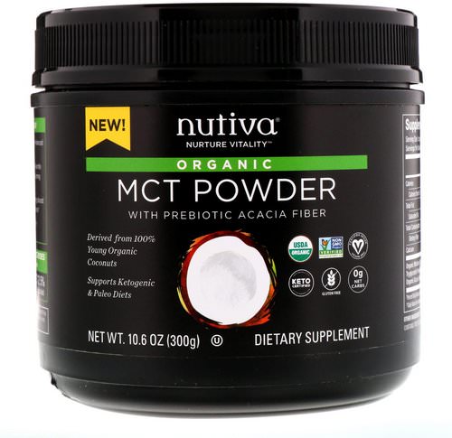 Nutiva, Organic MCT Powder, 10.6 oz (300 g) Review