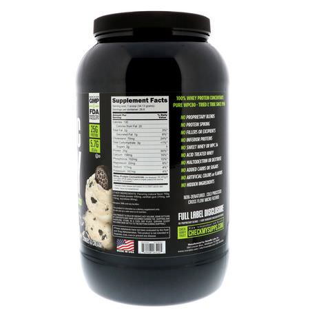 Vassleprotein, Idrottsnäring: NutraBio Labs, Classic Whey Protein, Cookies & Cream, 2 lbs (907 g)
