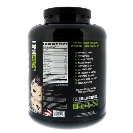 Vassleprotein, Idrottsnäring: NutraBio Labs, Classic Whey Protein, Cookies & Cream, 5 lbs (2268 g)