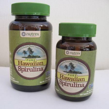 Nutrex Hawaii, Pure Hawaiian Spirulina Pacifica, Nature's Multi-Vitamin, 500 mg, 100 Tablets