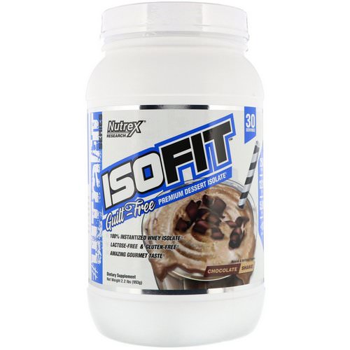 Nutrex Research, Isofit, Chocolate Shake, 2.2 lbs (993 g) Review