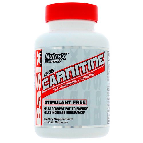 Nutrex Research, Lipo-6 Carnitine, 60 Liquid Capsules Review