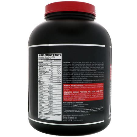 Protein, Sportsnäring: Nutrex Research, Muscle Infusion, Advanced Protein Blend, Chocolate, 5 lbs (2268 g)