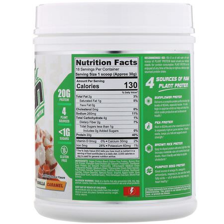 Växtbaserat Protein, Idrottsnäring: Nutrex Research, Natural Series, Plant Protein, Vanilla Caramel, 1.2 lb (540 g)