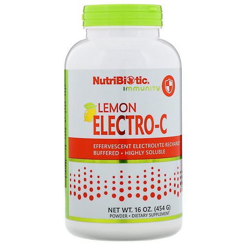 NutriBiotic, Immunity, Lemon Electro-C Powder, 16 oz (454 g) Review