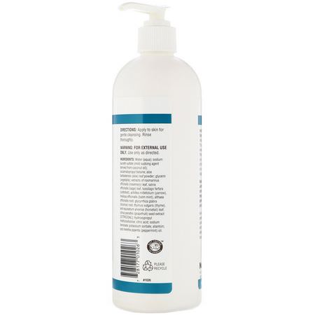 Duschgel, Kroppstvätt, Dusch, Bad: NutriBiotic, Skin Cleanser, Non-Soap, Original, 16 fl oz (473 ml)