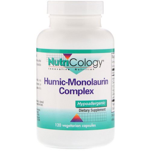 Nutricology, Humic-Monolaurin Complex, 120 Vegetarian Capsules Review