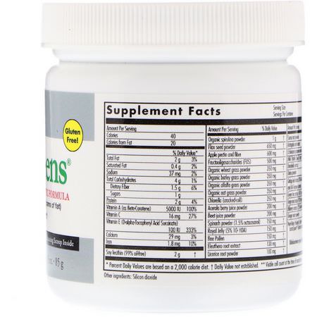 Probiotika, Matsmältning, Gröna, Superfoods: Nutricology, ProGreens, With Advanced Probiotic Formula, 3 oz (85 g)
