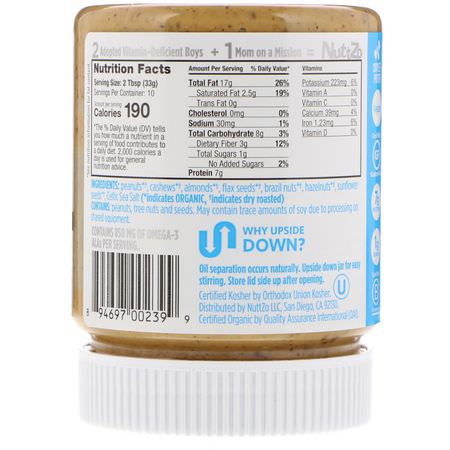 Iherb: Nuttzo, Organic, Peanut Pro, 7 Nut & Seed Butter, Crunchy, 12 oz (340 g)