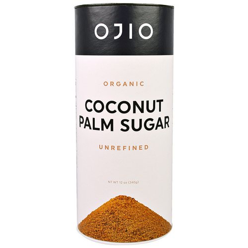 Ojio, Organic Coconut Palm Sugar, Unrefined, 12 oz (340 g) Review