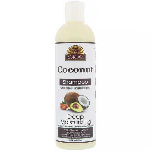 Okay, Deep Moisturizing Shampoo, Coconut, 12 fl oz (355 ml) Review