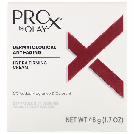 Face Moisturizer, Hudvård: Olay, ProX, Dermatological Anti-Aging, Hydra Firming Cream, 1.7 oz (48 g)