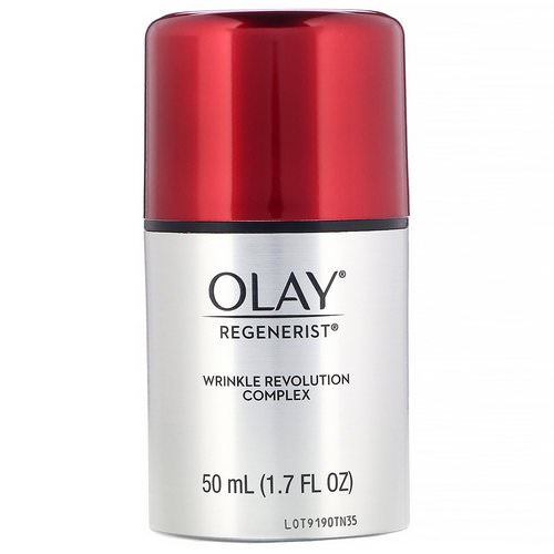 Olay, Regenerist, Wrinkle Revolution Complex, Advanced Anti-Aging Moisturizer, 1.7 fl oz (50 ml) Review