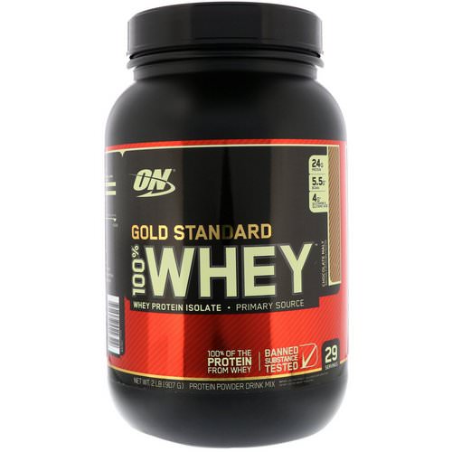 Optimum Nutrition, Gold Standard, 100% Whey, Chocolate Malt, 2 lb (907 g) Review