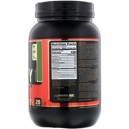 Vassleprotein, Idrottsnäring: Optimum Nutrition, Gold Standard, 100% Whey, Chocolate Mint, 1.97 lb (896 g)